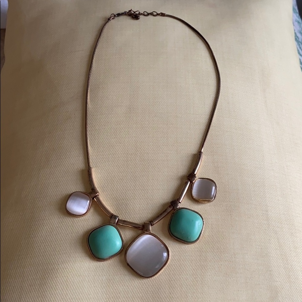 🛍 6/$15 teal necklace